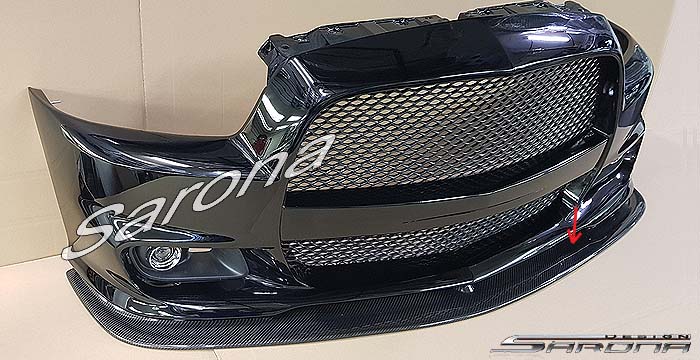 Custom Dodge Charger  Sedan Front Lip/Splitter (2011 - 2014) - $890.00 (Part #DG-027-FA)